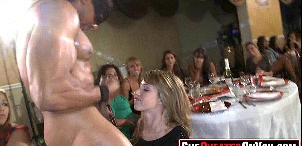  25 Milfs take loads in the face at secret sex party 15